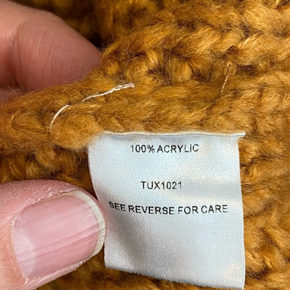 Lost + Wander Rust Knit Crewneck Sweater - Picture 4 of 6